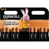 Piles alcaline AA LR6 Duracell Plus Powerboost - lot de 8