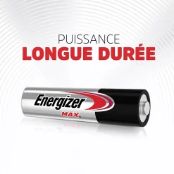6 Piles alcalines AA LR6 Max Energizer