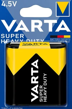 Pile saline 3R12P 4.5V - 2Ah non rechargeable Varta Superlife, lot de 1