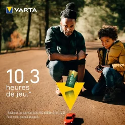 2 Piles rechargeables Ni-MH C (HR14) Varta
