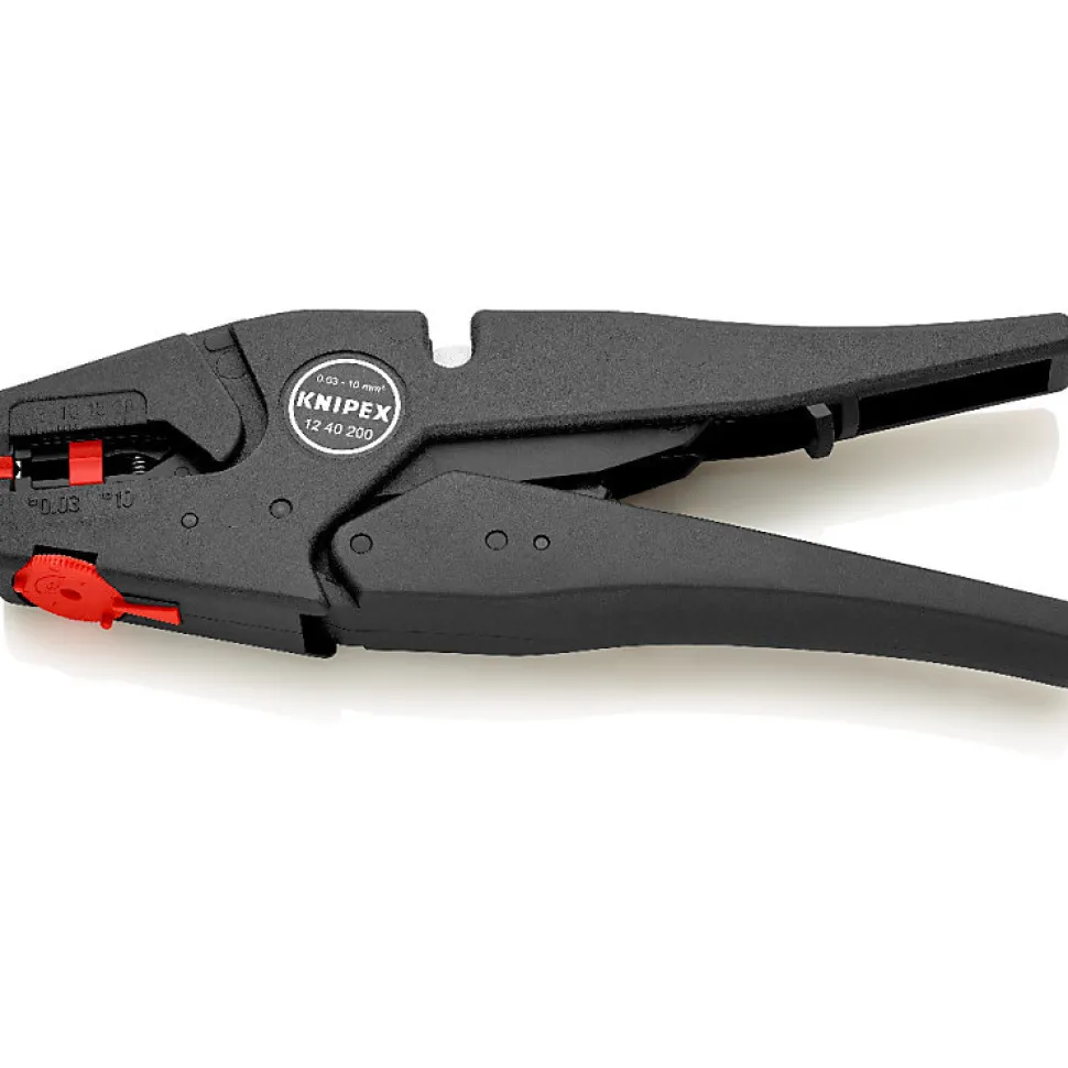 Pince à dénuder auto-ajustable - 0.03-10.0 mm² - KNIPEX - 1240200