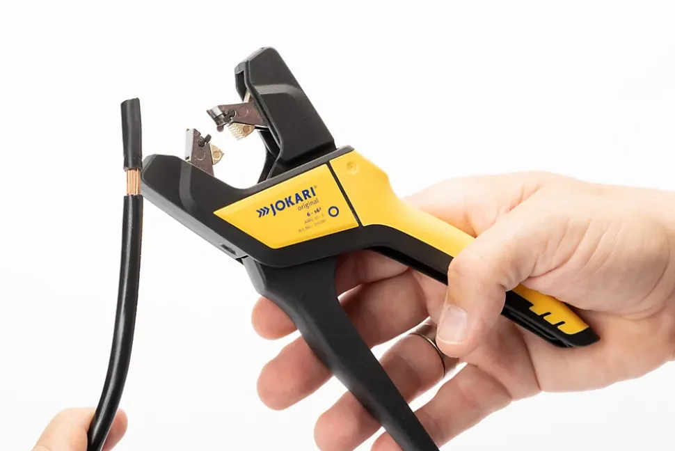 Pince à dénuder automatique Jokari pour câble de Ø6 à 16 mm