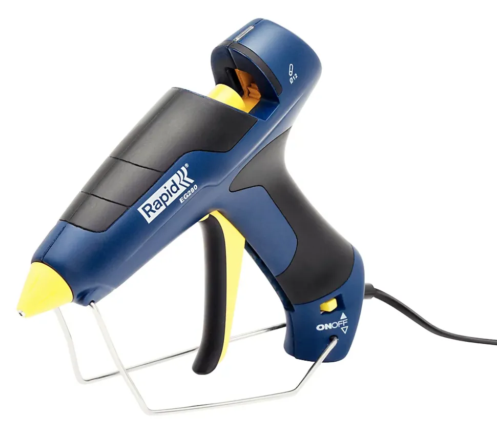 Pistolet à colle 12mm Rapid EG280 Haute performance avec buse interchangeable