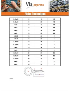 Piton Bois 7X100 Acier zingué - 1 pièce