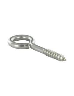 Piton Bois 4X30 Longueur total 48 Oeil 8 Inox A2 - 100 pièces
