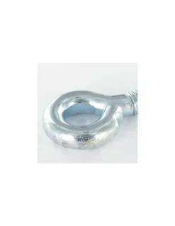 Piton Métaux M4X40 Diamètre Oeil 6 Acier zingué - 30 pièces