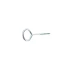 Piton à vis en acier zingué 40x17 mm - 4 pièces