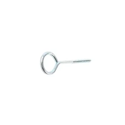 Piton à vis en acier zingué 40x17 mm - 4 pièces