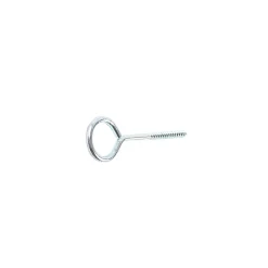 Piton à vis longs en acier zingué 65x27 mm - 100 pièces