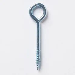 Piton à visser acier zingué Verve 7,5 cm (lot de 8)