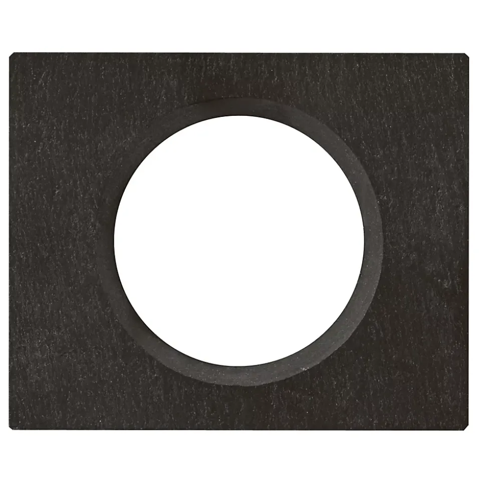 Plaque de finition 1 poste Legrand Céliane 0 693 71 coloris ardoise l.100 x P.8,5 x H.82 mm