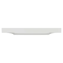 Plaque de finition 1 poste Schneider Electric Odace Styl S520702 coloris blanc l.85 x P.10 x H.85 mm