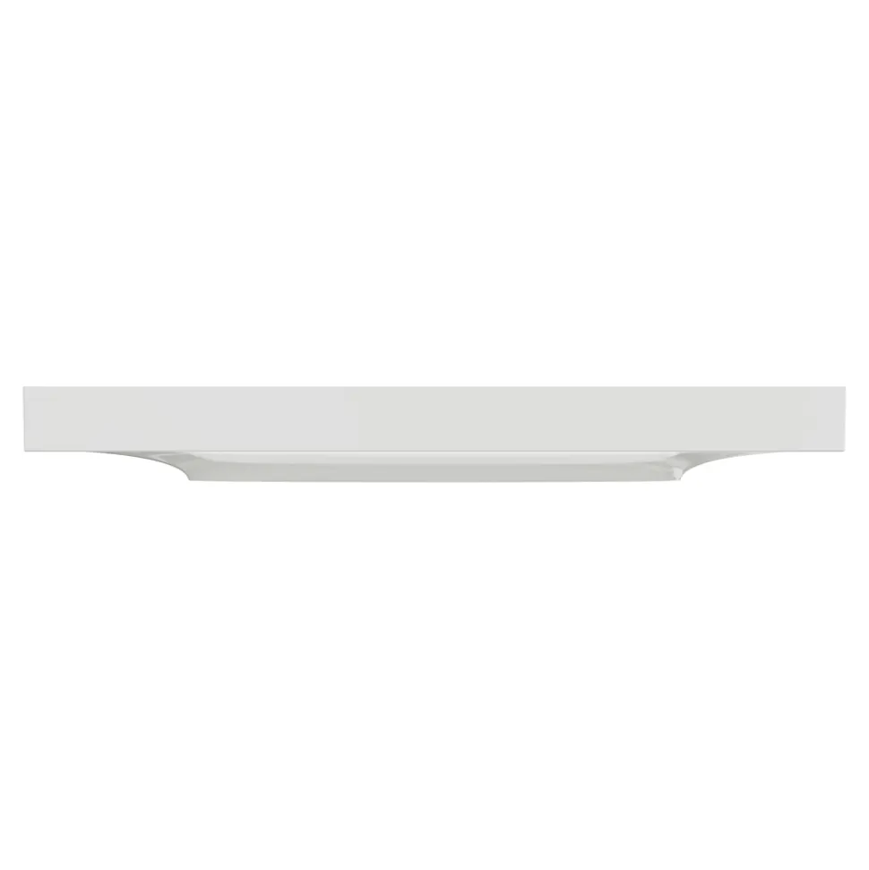 Plaque de finition 1 poste Schneider Electric Odace Styl S520702 coloris blanc l.85 x P.10 x H.85 mm