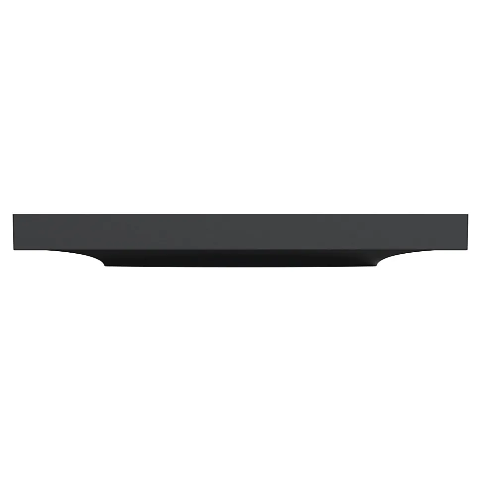 Plaque de finition 1 poste Schneider Electric Odace Styl S540702 coloris anthracite l.85 x P.10 x H.85 mm
