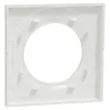 Plaque de finition 1 poste Schneider Electric Odace Styl S52C702 coloris blanc l.85 x P.10 x H.85 mm
