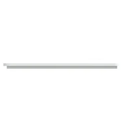 Plaque de finition 1 poste Schneider Electric Ovalis S320702 coloris blanc l.87 x P.10 x H.87 mm
