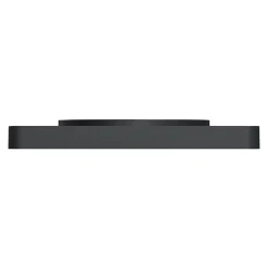 Plaque de finition 1 poste Schneider Electric Odace Touch S540802 coloris anthracite l.85 x P.10 x H.85 mm