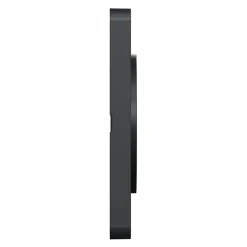 Plaque de finition 1 poste Schneider Electric Odace Touch S540802 coloris anthracite l.85 x P.10 x H.85 mm