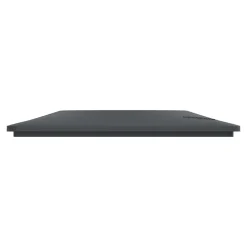 Plaque de finition 1 poste Schneider Electric Ovalis S340702 coloris anthracite l.87 x P.10 x H.87 mm