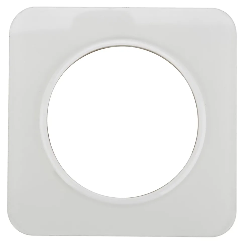 Plaque de finition simple Jacobsen Espen verre blanc à assembler