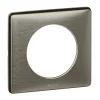 Plaque de finition simple Legrand Céliane Métal Tungstène