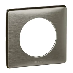Plaque de finition simple Legrand Céliane Métal Tungstène