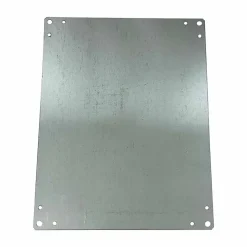 Plaque De Montage Tole électrozinguée Pour Coffret Polyester Aria 54 - 515x415