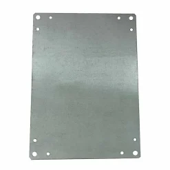 Plaque De Montage Tole électrozinguée Pour Coffret Polyester Aria 43 - 415x315