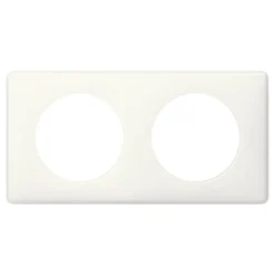 Plaque double blanche Legrand Céliane™