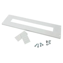 Plastron Modulaire En Métal 24 Modules - 150mm - Pour Coffret Altlantic Ide Et Atlantic Plus