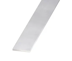 Plat aluminium anodisé incolore 20 x 2 mm, 2 m