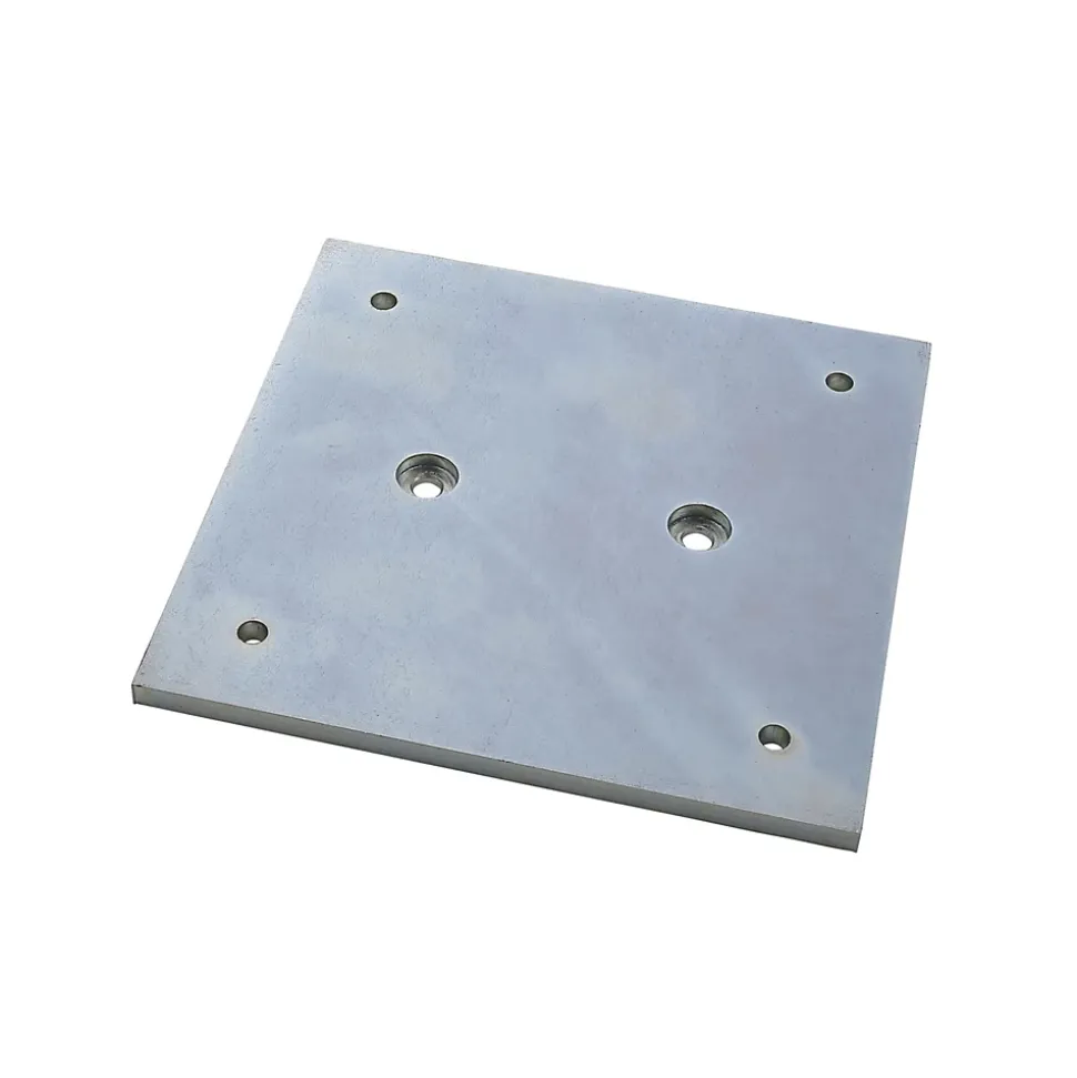 Platine de fixation au sol pour pied elliptique