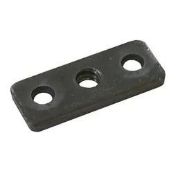 4 platines 3 trous pour vis ø9 mm x L. 39mm x l. 16mm