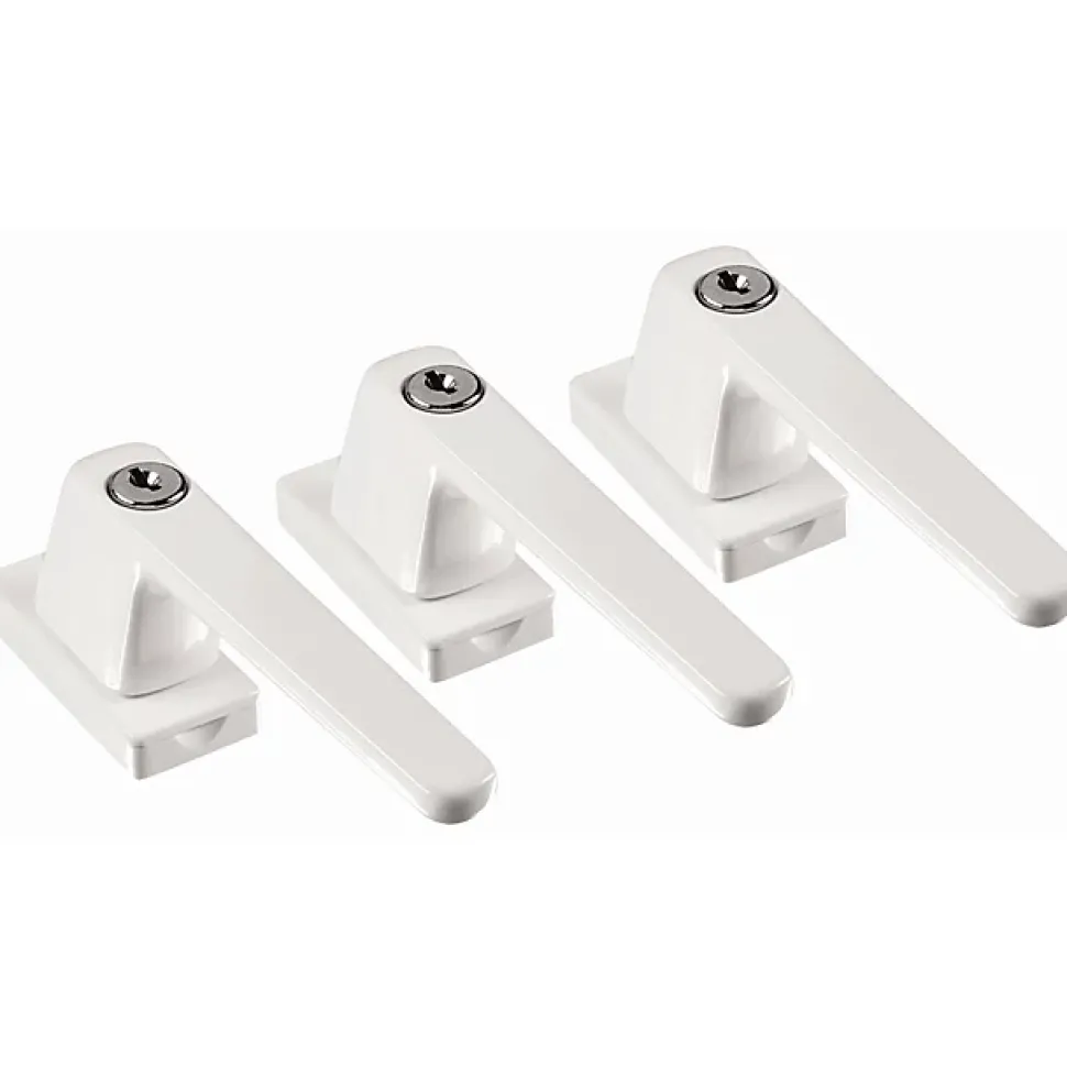 Poignée à clé argent Abus 670 g vendue par 3 pièces
