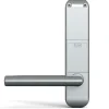 Poignée électronique serrure à code Easykey DOM serrure inox porte intérieure 45 mm sans clé