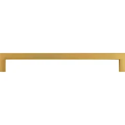 Poignées d armoire 5 pcs doré 224 mm acier inoxydable