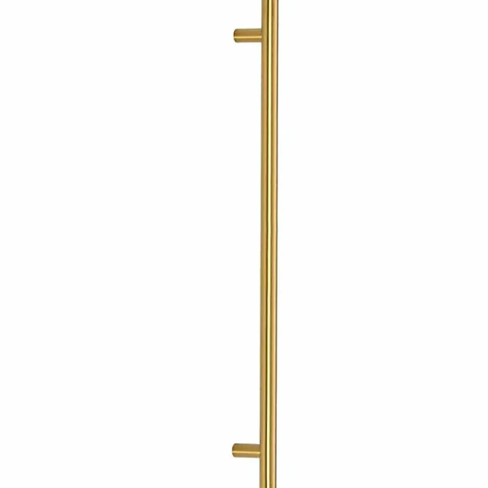 Poignées d armoire 5 pcs doré 480 mm acier inoxydable