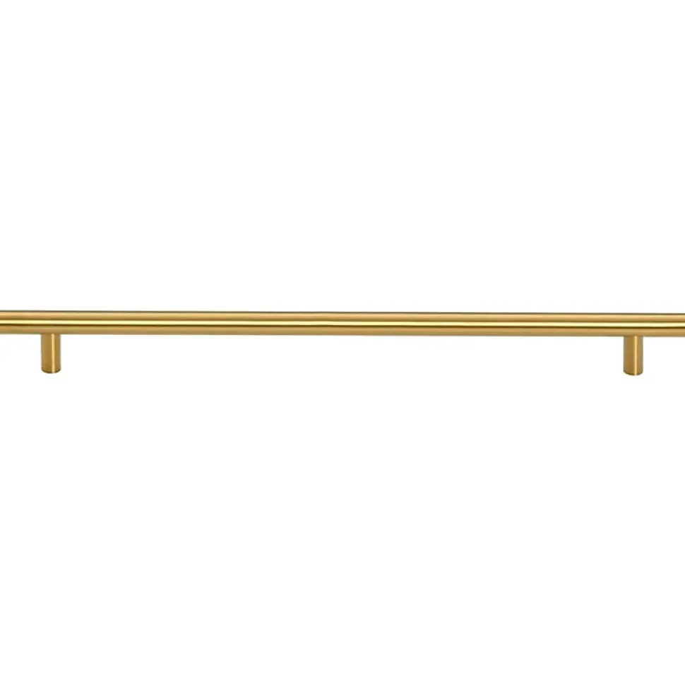 Poignées d armoire 5 pcs doré 480 mm acier inoxydable