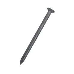 Pointes tête plate acier 3.50 X 80 mm - BTE 5 Kg