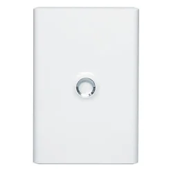Porte blanche pour coffret 2 rangées Legrand DRIVIA