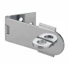 Porte-cadenas à recouvrement, laiton chromé, fermeture de coffres et portes - THIRARD