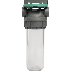 Porte filtres à eau simple 9' 3/4 3P ECOSOFT filtration sous évier connexion 1'