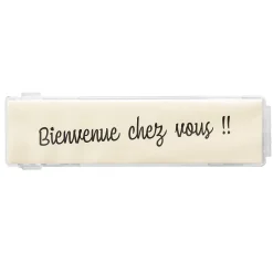 Porte-nom normalisé à encliqueter