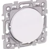 Poussoir à fermeture 10A - SQUARE Blanc