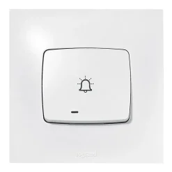 Poussoir lumineux carillon Legrand Neptune