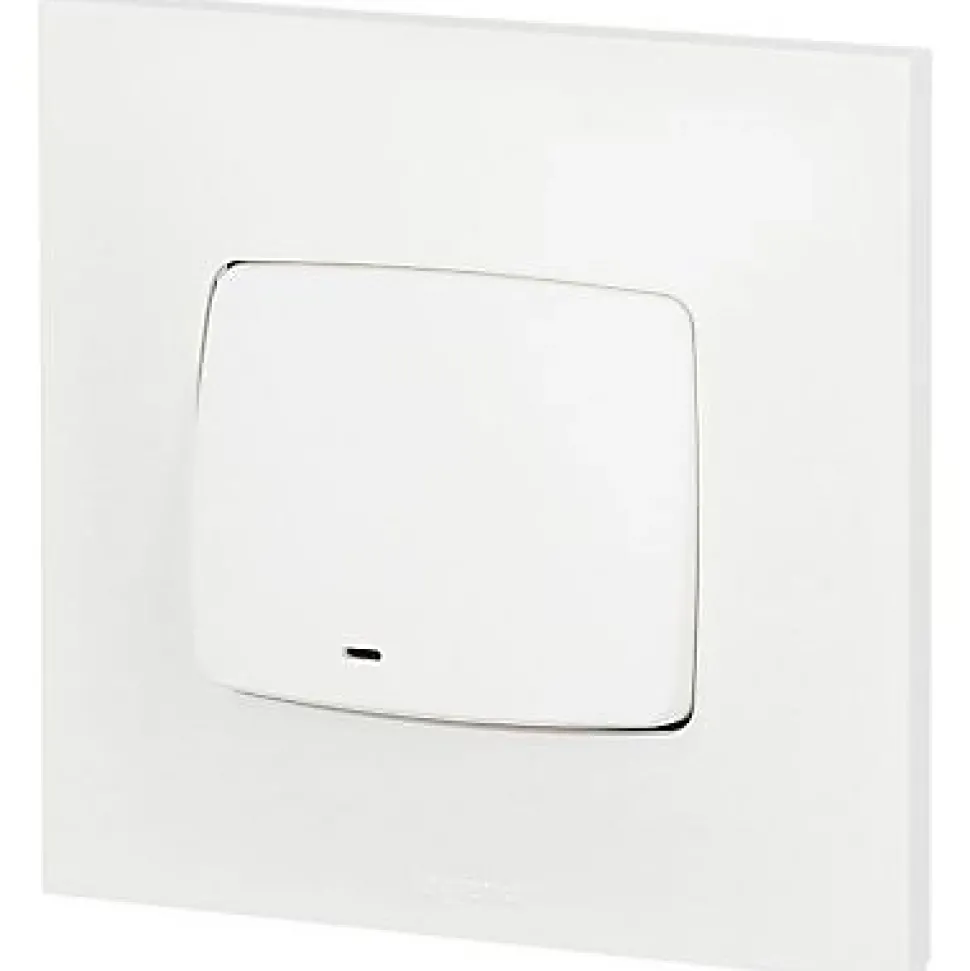Poussoir lumineux carillon Legrand Neptune