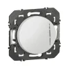 Poussoir simple avec voyant lumineux Legrand Dooxie blanc
