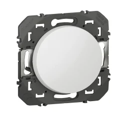 Poussoir simple Legrand Dooxie blanc