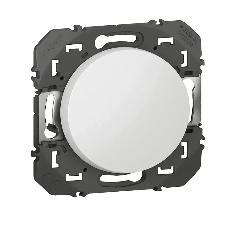 Poussoir simple Legrand Dooxie blanc