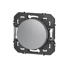 Poussoir simple Legrand Dooxie aluminium